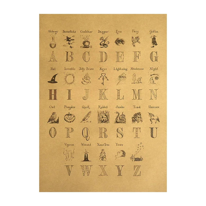 Magic School Movie Peripheral Posters