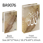 Islamic Kaaba Mosque Luxe Fake Book Storage Box