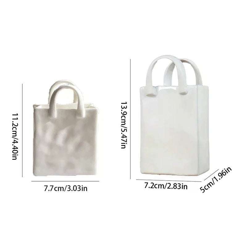 Home Handbag Shape Vase