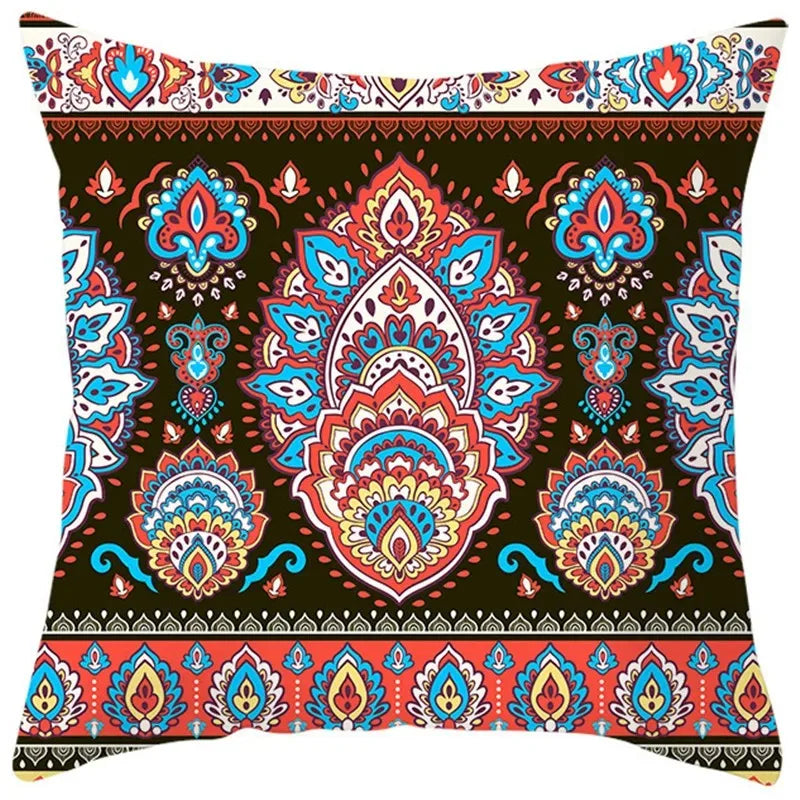 Bohemian ethnic style pillowcase living room sofa pillowcase