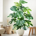 Artificial Monstera Plant Fake Palm Tree