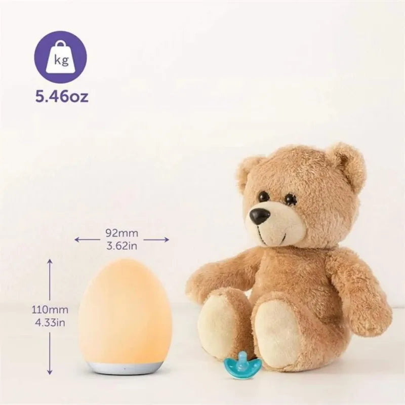 7 Color Changing Night Light RGB Remote Control Touch Dimmable Lamp