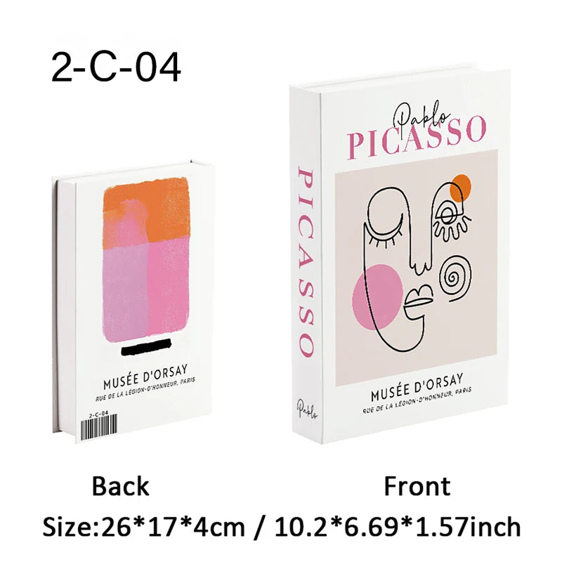 Matisse Fake Books For Decoration Storage Box