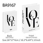 Luxury Perfume Fake Book Storage Box