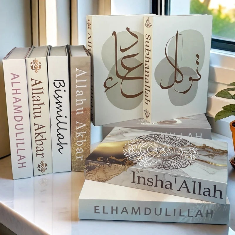 Islamic Mosque Luxury Fake Book Storage Box