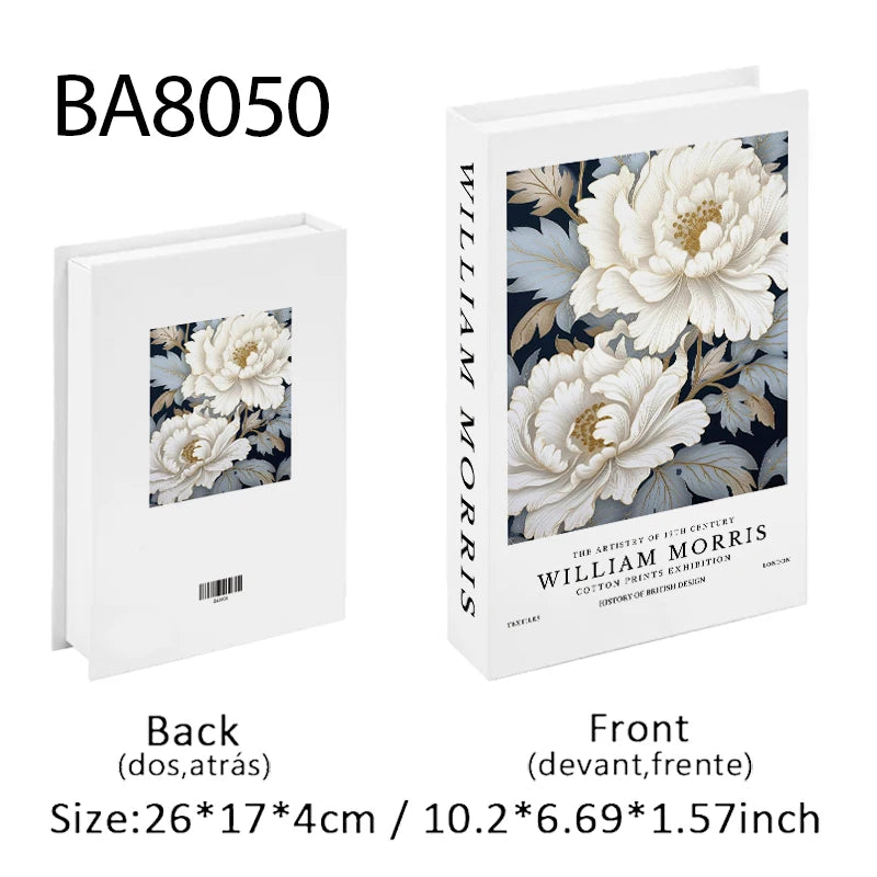 Luxury Perfume Fake Book Storage Box