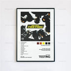 New ASAP Rocky Testing Live Love D.M.B.Tracklist Music Album Cover Poster Prints Wall Art