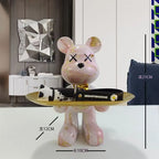 21cm Graffiti Bear Ornament Figurine