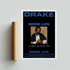 Black and White Drake Concert Cover Poster