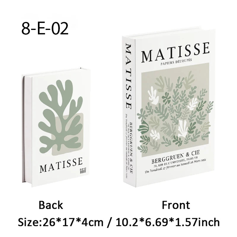 Matisse Fake Books For Decoration Storage Box