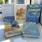 Black Cat Monet Bauhaus Luxe Decorative Books Fake Book Storage