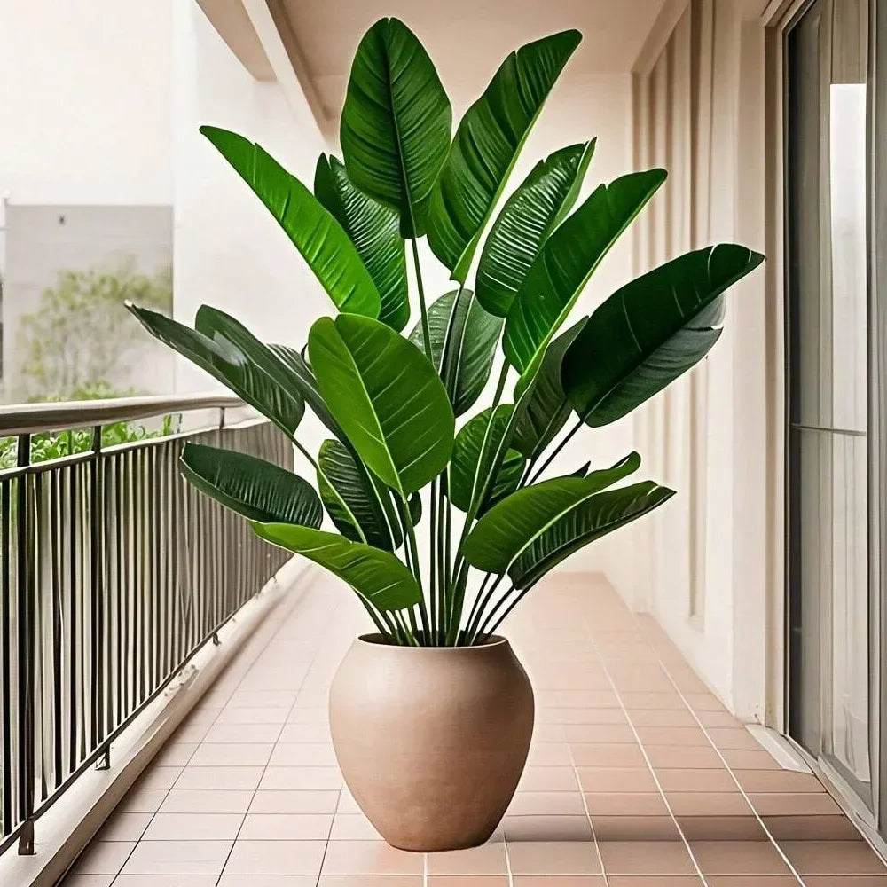 1pc 18 Leaves Artificial Large Tropical Palm Tree