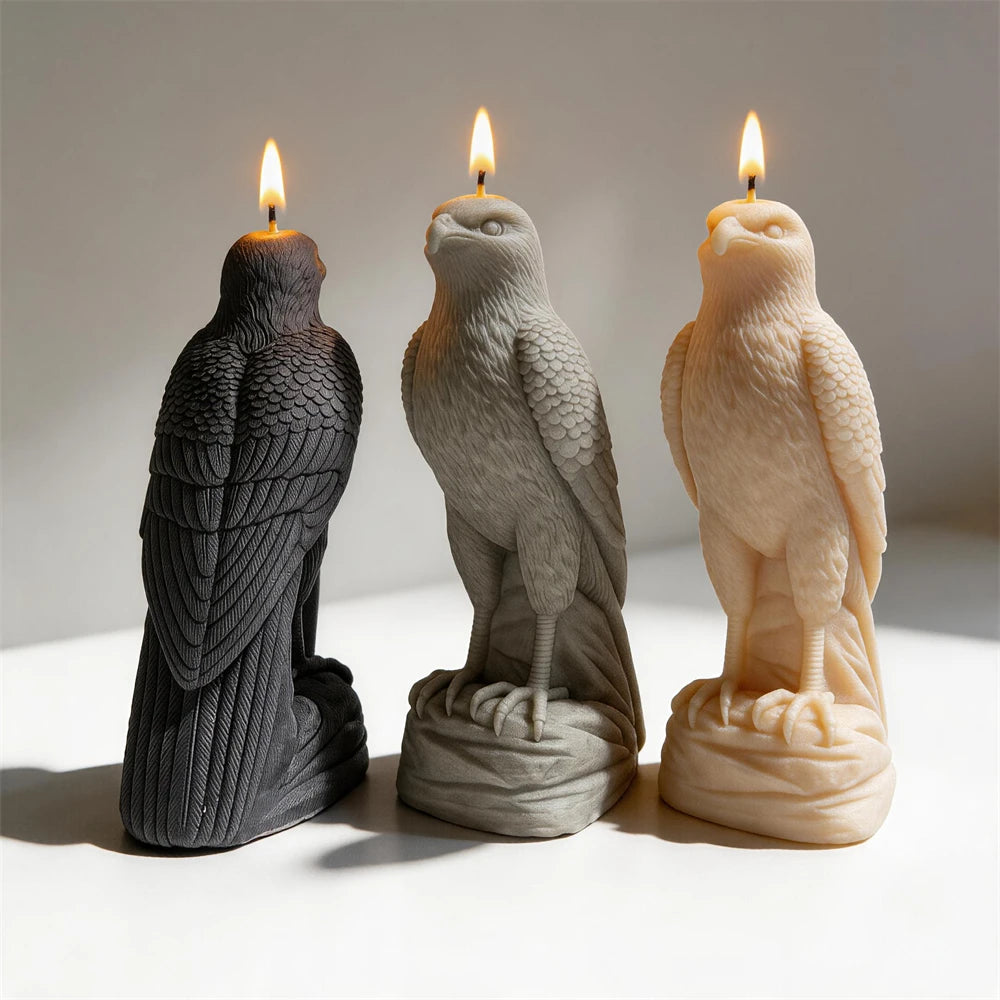 21CM Arabic Falcon Figurine Silicone Mold