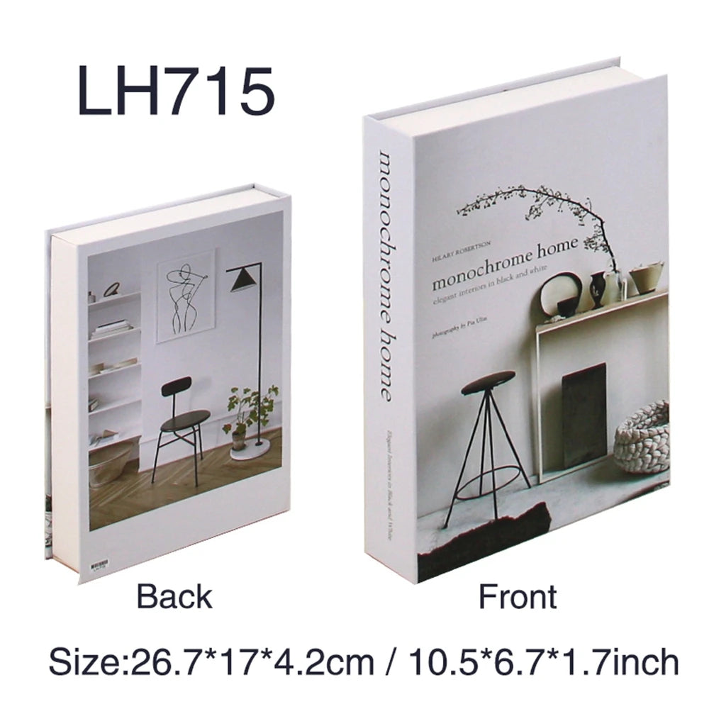 New Luxury Fake Books Home Decoration