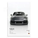 Minimalist Hyper Car Poster - E60 M5 CS M3 G800 911 GT3RSports Car Supercar Canvas
