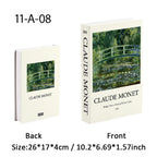 Fashion Paris Milan Luxe Fake book Decorative Books Storage Box