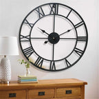 60CM Large 3D Wall Clocks Roman Numerals