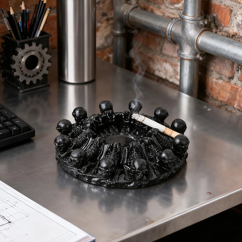 American Skull Ashtray