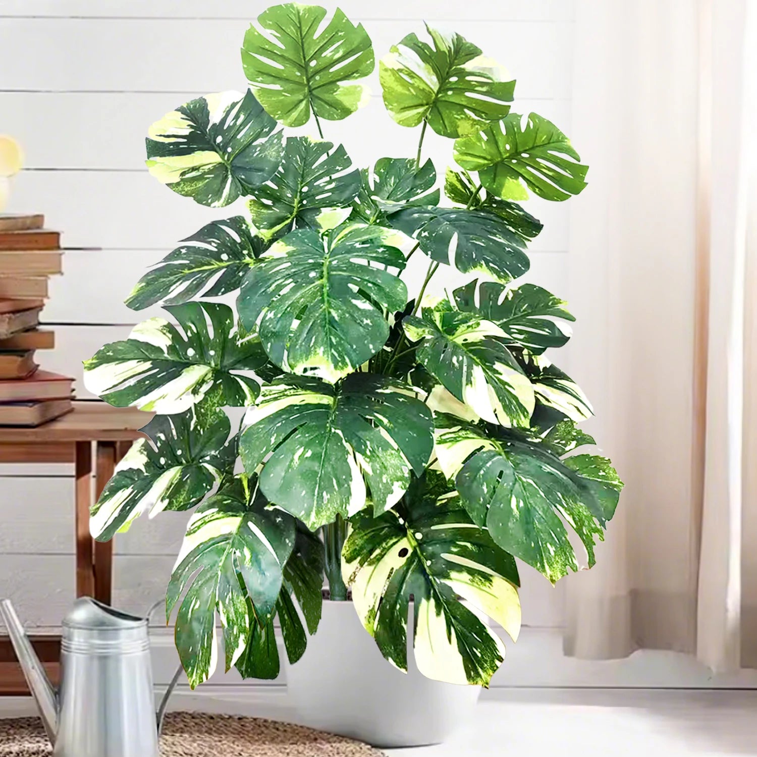 Artificial Monstera Plant Fake Palm Tree