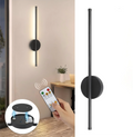 2PCS Battery Operated Wall Sconces Wireless Rechargeable Lamp