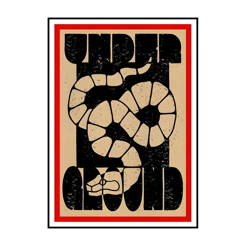 Abstract Classic Illustration Poster