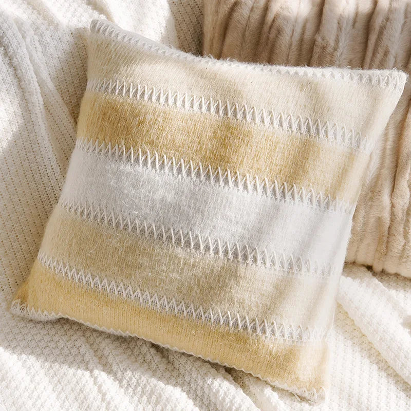 Textured Woven 45x45 Decorative Pillowcase