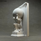 Hercules Mythical Figures Plaster Statue Desk Decoration