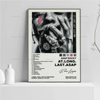 New ASAP Rocky Testing Live Love D.M.B.Tracklist Music Album Cover Poster Prints Wall Art