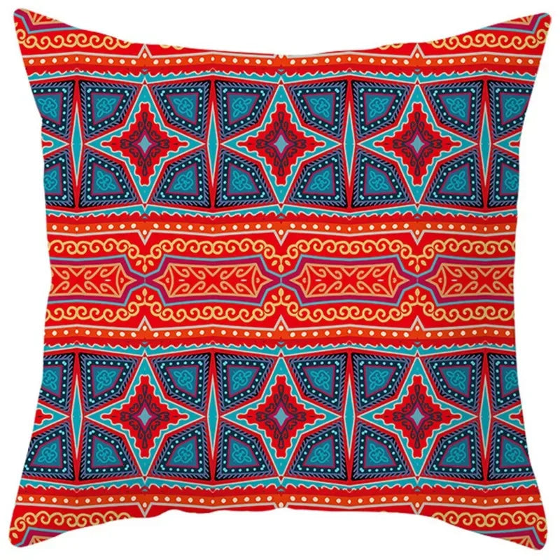 Bohemian ethnic style pillowcase living room sofa pillowcase