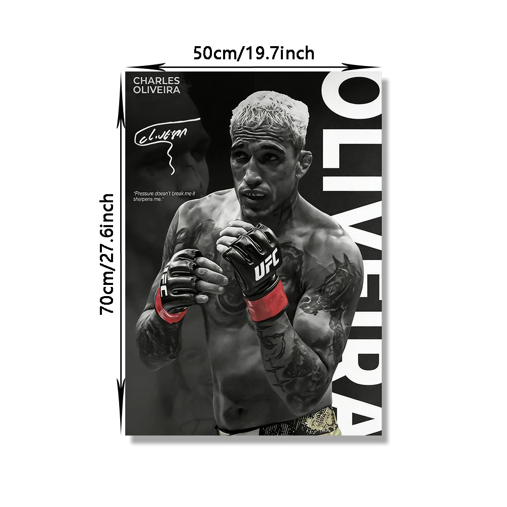 Boxing Star Canvas Wall Art Print Poster MMA Decorative Painting