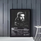Rapper Album Cover Retro Poster Music Canvas Wall Art Print