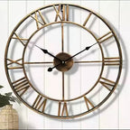 60CM Large 3D Wall Clocks Roman Numerals