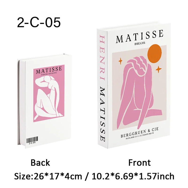 Matisse Fake Books For Decoration Storage Box