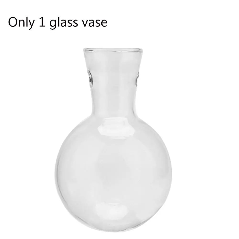 Hydroponic Plant Vases Glass Vase Vintage Bonsai Flower Pot Terrarium