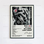 New ASAP Rocky Testing Live Love D.M.B.Tracklist Music Album Cover Poster Prints Wall Art