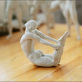 Yoga Man Figurine - Minimalist Home Decor Statue