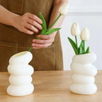 Nordic Spiral Decorative Flower Vase