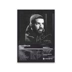 Rapper Album Cover Retro Poster Music Canvas Wall Art Print