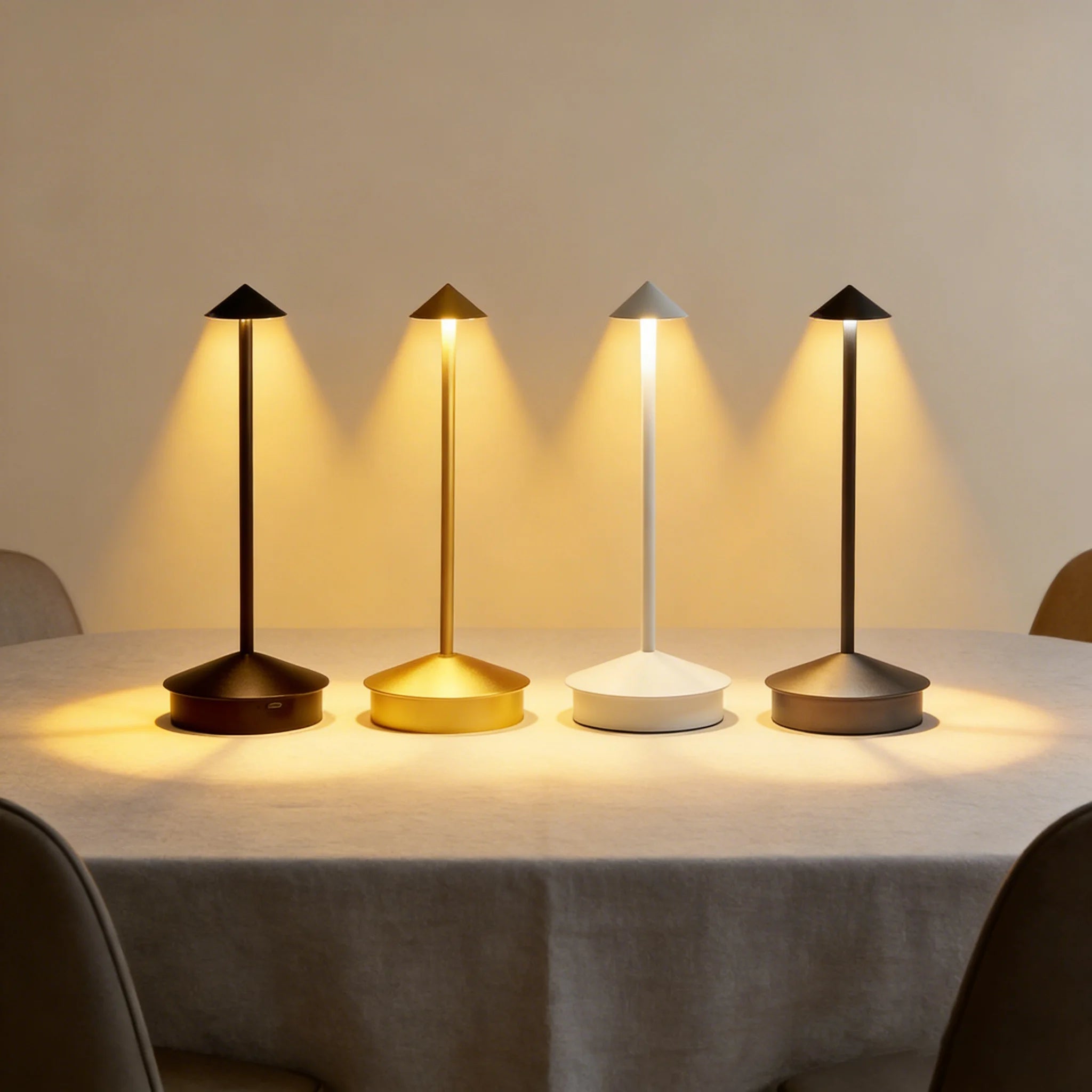 Dimmable Table Lamp Creative Dining Touch Led
