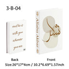 Islamic Mosque Luxury Fake Book Storage Box