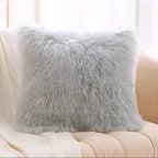 Genuine Mongolian Lamb Fur Cushion Cover