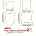 2pack Floral Embossed Style Throw Pillow Covers