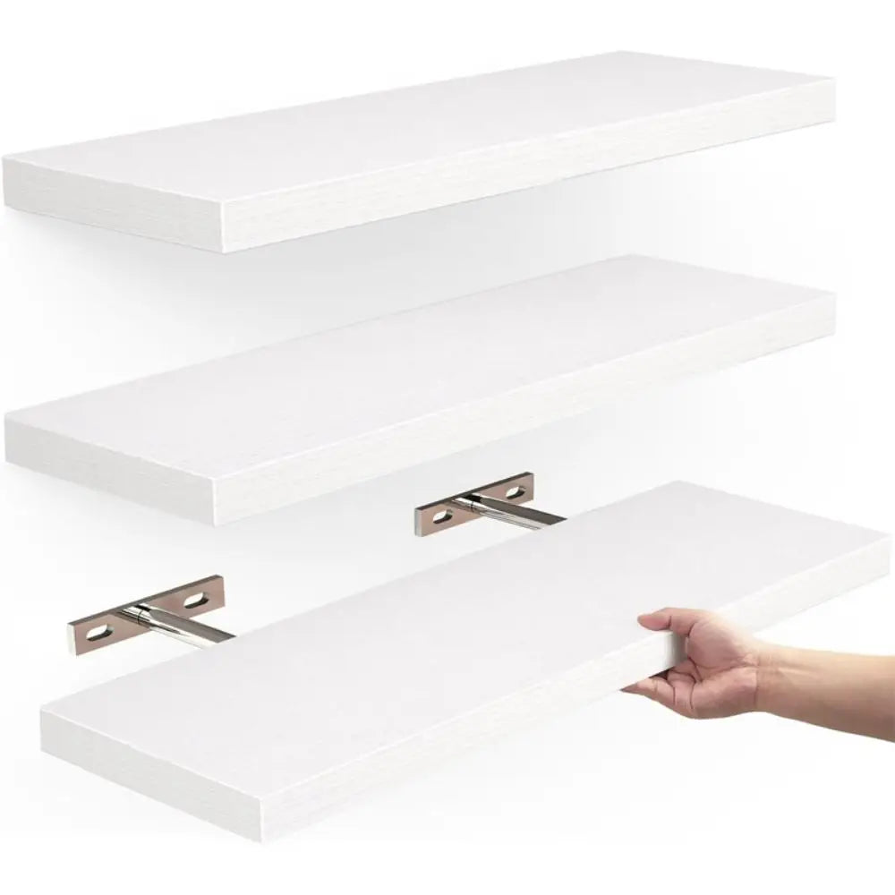 Hanging Wooden Durable Wall Shelves