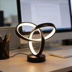 USB Creative Modern Art Desk Lamp Tri color Lighting