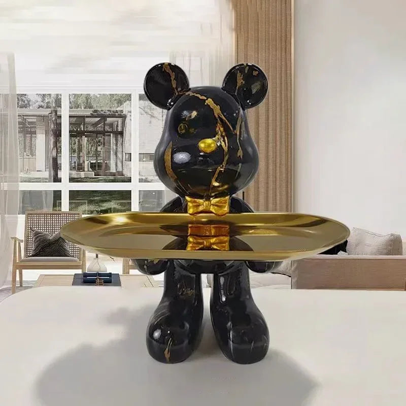 21cm Graffiti Bear Ornament Figurine