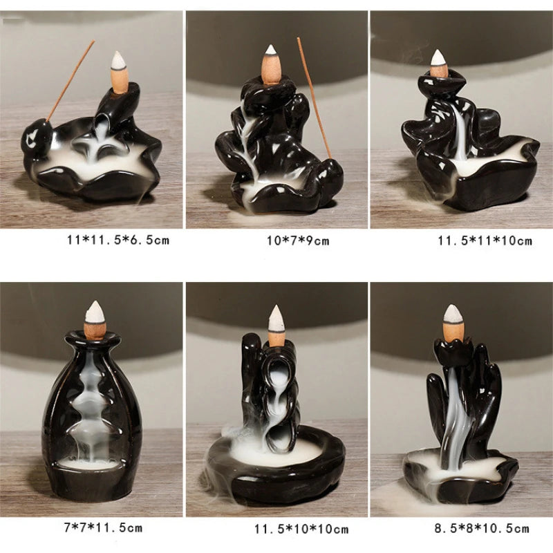 Creative Home Decor Backflow Stick Incense Burner