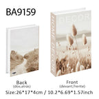 Luxury Perfume Fake Book Storage Box