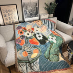 Henri Matisse French Artist Tapestry Blanket Sofa Throw