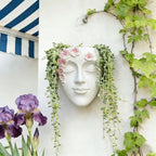 Classic Facial Flower Pot Head Wall Flower Pot